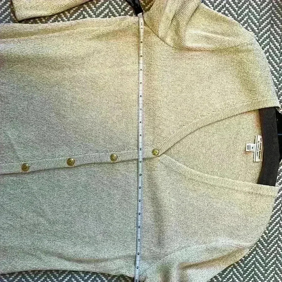 St.John Sport cruise wear cardigan size M - Picture 8 of 10